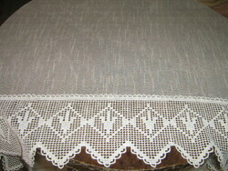 Charming lace filigree stained glass curtain