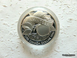 Kanada 1 dollár 1996 PP 925 ös ezüst 25.17 gramm  Zárt kapszulában