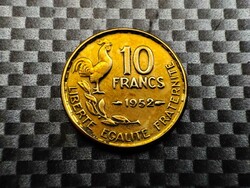 Franciaország 10 frank, 1952