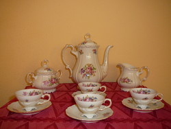 Edelstein bavaria (German), 4-person coffee set, from the 30s-40s, porcelain