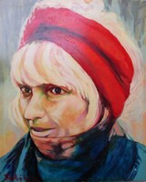 Borbély Béla: Női portré II.