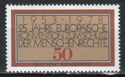 Postatiszta Bundes 1099 Mi 979     1,00 Euró