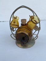 Small, Mini, Decorative Glass Barrel - Wine Barrel, Plum Brandy Barrel Transferable Between Pápai-Győr-Budapest Any Location