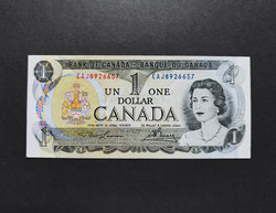 Canada $1 1973 ef+
