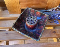 Craftsman ikebana bowl