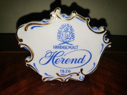 Herend company sign