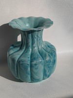 Zsolnay vase with labrador pattern