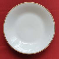 Kahla német porcelán tál mély tányér arany széllel tálaló
