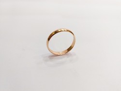 14K red gold wedding ring 2.73g. (No.: 24/98.)