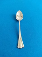 Silver art deco mocha spoon