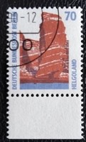 BB874szp / Németország - Berlin 1990 Helgoland bélyeg pecsételt ícszéli