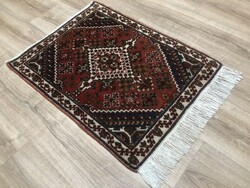 Joshaghan - Iranian hand-knotted woolen Persian rug, 61 x 89 cm