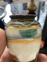 Japán Satsuma váza, porcelán