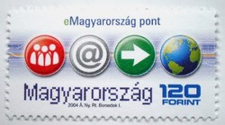 S4753 / 2004 Hungary dot stamp postmark