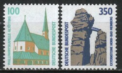 Postatiszta Bundes 1987 Mi 1406u-1407u    6,50 Euró