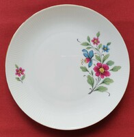 Seltmann Weiden Bavaria német porcelán tányér kistányér süteményes virág mintával