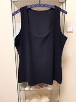 New, without tags, sleeveless, dark blue top, size M.
