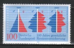 Postatiszta Bundes 1968 Mi 1426    1,80 Euró