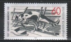 Postatiszta Bundes 1956 Mi 1410     1,30 Euró