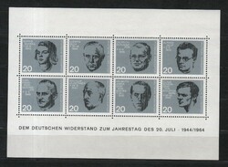 Postatiszta Bundes 2599 Mi Block 3    8,00 Euró