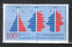 Postatiszta Bundes 1969 Mi 1426    1,80 Euró
