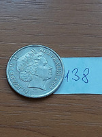 Australia 10 Cent 2008 Magnificent Lutebird, ii. Erzsébet, copper-nickel 138.