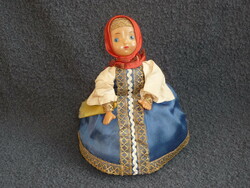 Old tea doll retro Russian tea doll non children's toy 60s 70s Soviet teapot warming doll