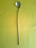 Drink mixing spoon