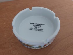 (K) szép kis kínai porcelán hamuzó