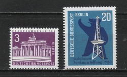 Postatiszta Berlin 1073 Mi 231-232   1963 teljes év     0,80 Euró