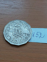 Australia 50 cents 1971 copper-nickel, coat of arms, ii. Queen Elizabeth, 152.