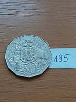 Australia 50 cents 1978 copper-nickel, coat of arms, ii. Queen Elizabeth, 178.