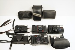 Retro film camera collection / old / mamiya nikon kodak chinon carena samsung