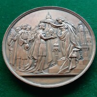 Székesfehérvár national exhibition 1879, bronze medal