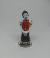 Little girl in folk costume in Hollóház porcelain!