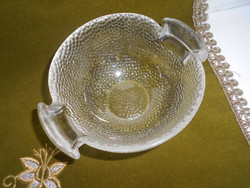 Retro glass basin bowl