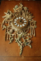 Neobaroque Venetian baroque wall clock