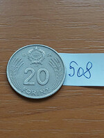Hungarian People's Republic 20 forints 1984 copper-nickel 508