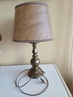Antique copper table lamp