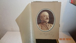 I. Vh.-S Monarchy period, military, chief officer's photo, 1916. Signed, 26 x 32 cm + passepartout