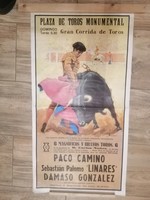 Bullfighting arena poster 102 x 54 cm.