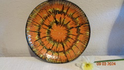 Retro falitányér  ,  28 cm