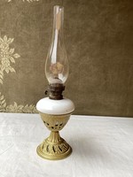 Antique Hungarian lamp factory kerosene lamp 46 cm.