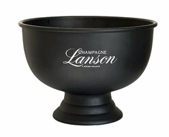 Lanson champagne xl multi-bottle champagne cooler ice bowl - French champagne bath ice pool