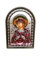 Colorful icon of Mary (zal-r80825)