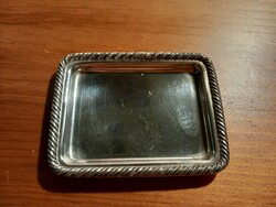 Antique 800 silver ring holder bowl