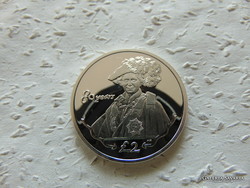 Anglia ezüst 2 pound - font 2006 PP 28.26 gramm 925 - ös ezüst 02