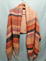 Knitted scarf, stole, women's, men's 180 cm