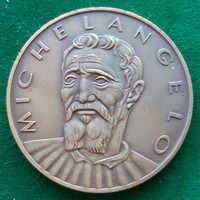 Gyula Kiss Kovács: Michelangelo, bronze medal
