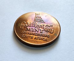 South Africa - Johannesburg, Gold Reef City mint - good luck token
